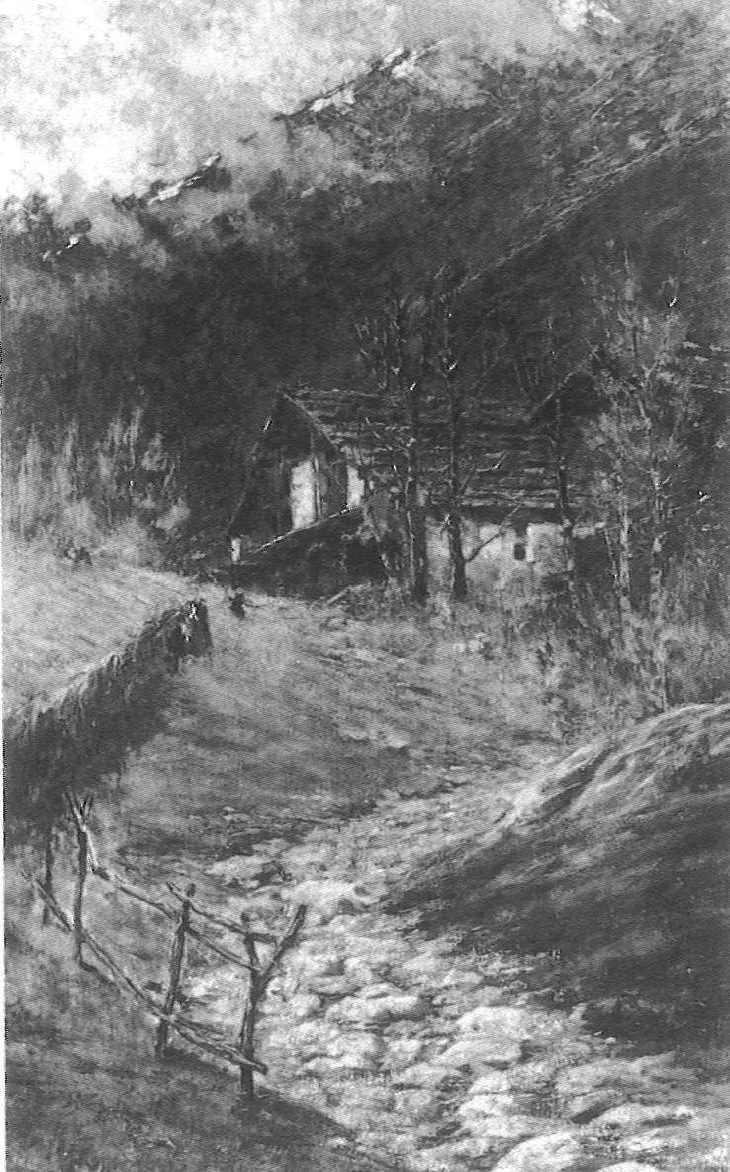  12-Francesco Filippini-Baita in montagna 